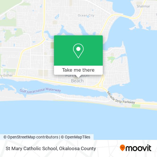 St Mary Catholic School map