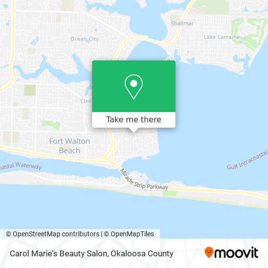 Carol Marie's Beauty Salon map