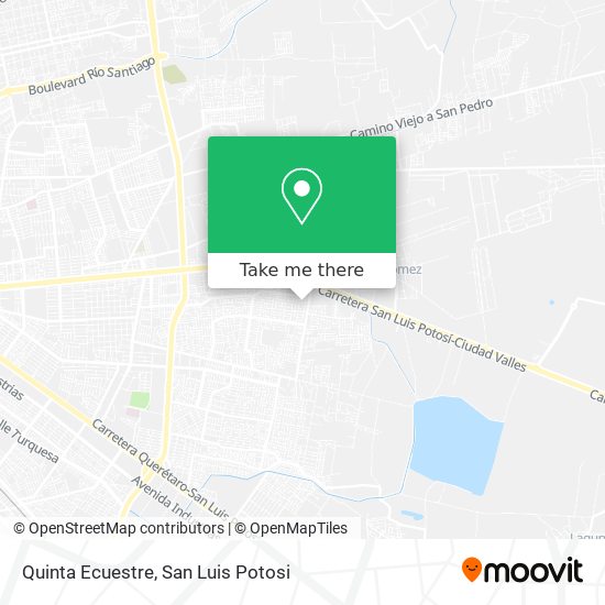 Quinta Ecuestre map