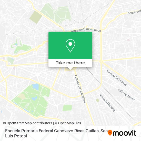 Escuela Primaria Federal Genovevo Rivas Guillen map