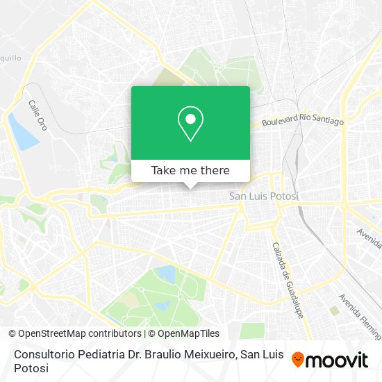 Consultorio Pediatria Dr. Braulio Meixueiro map