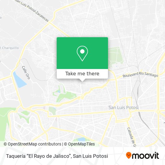 Taquería “El Rayo de Jalisco” map