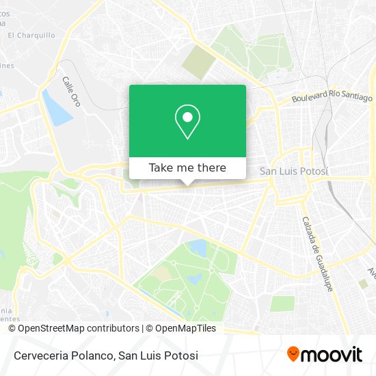 Mapa de Cerveceria Polanco