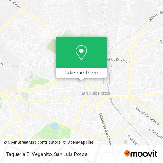 Mapa de Taqueria El Veganito