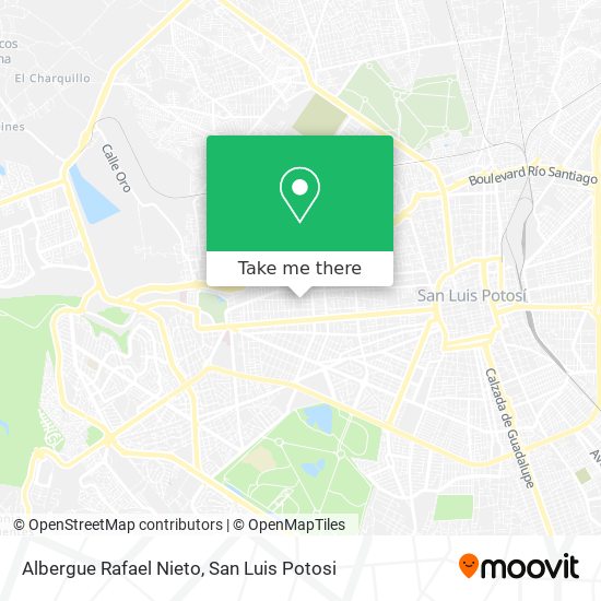 Albergue Rafael Nieto map