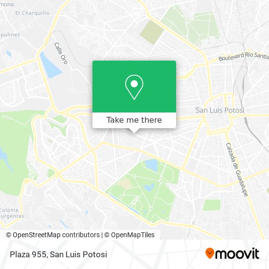 Plaza 955 map