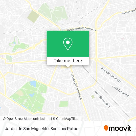 Jardín de San Miguelito map