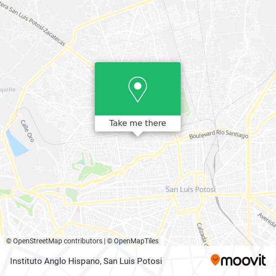 Instituto Anglo Hispano map