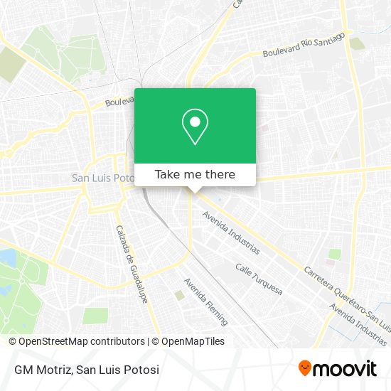 GM Motriz map