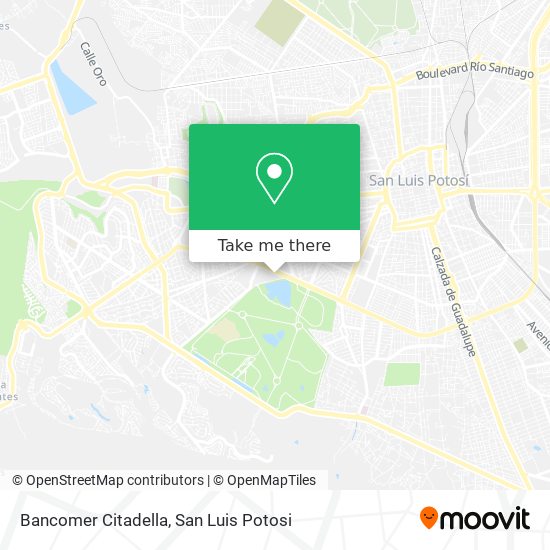 Mapa de Bancomer Citadella