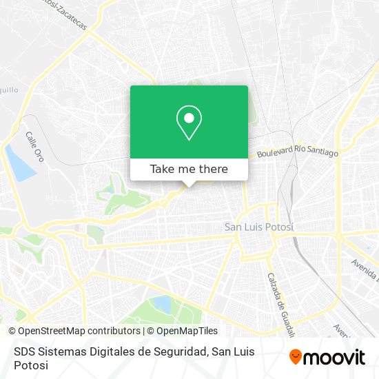 Mapa de SDS Sistemas Digitales de Seguridad