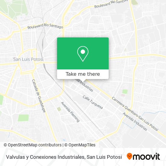 Valvulas y Conexiones Industriales map