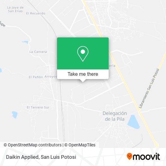 Mapa de Daikin Applied
