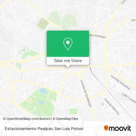 Mapa de Estacionamiento Pealpan