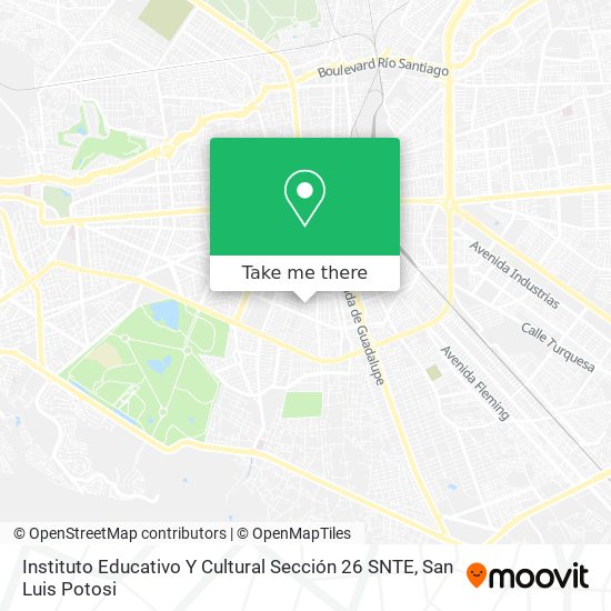 Instituto Educativo Y Cultural Sección 26 SNTE map