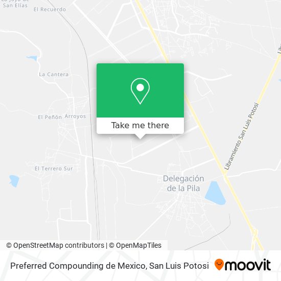 Preferred Compounding de Mexico map