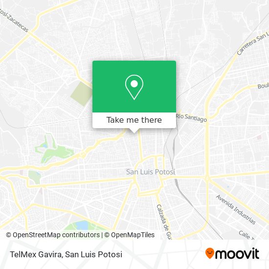 TelMex Gavira map