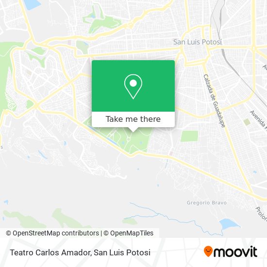 Teatro Carlos Amador map