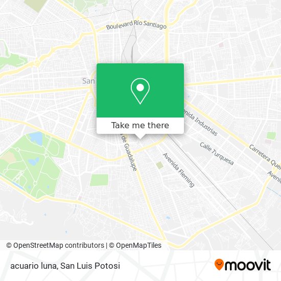 acuario luna map