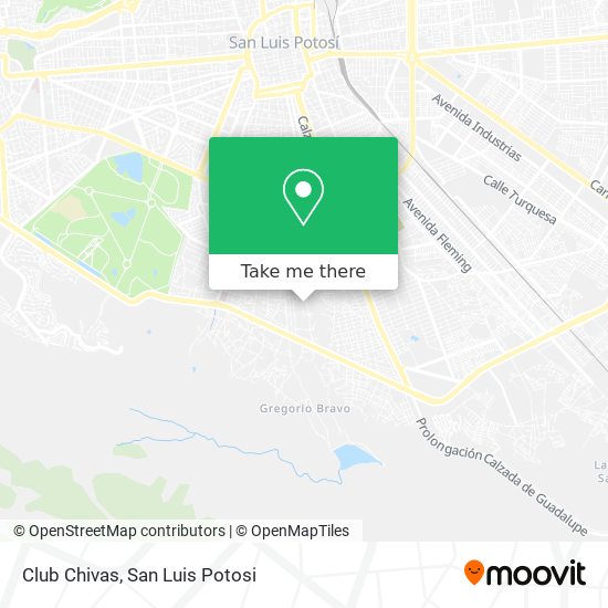 Club Chivas map