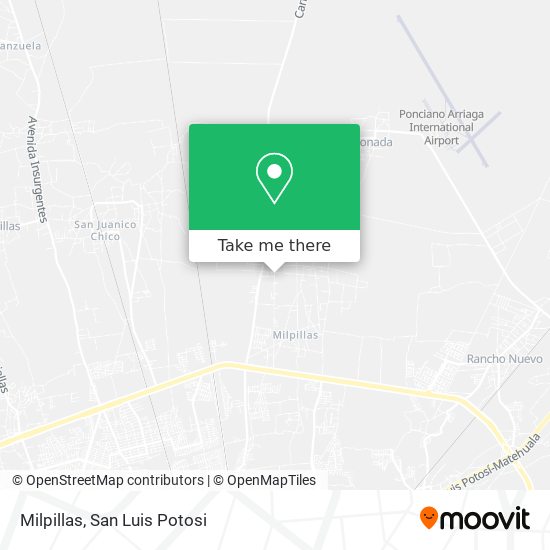 Mapa de Milpillas