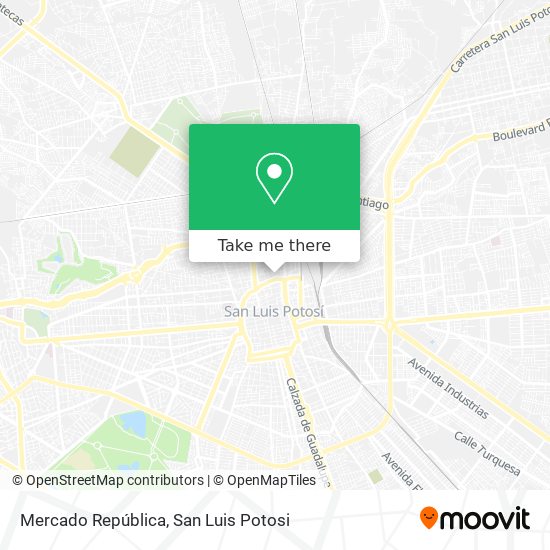 Mercado República map
