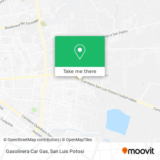 Gasolinera  Car Gas map