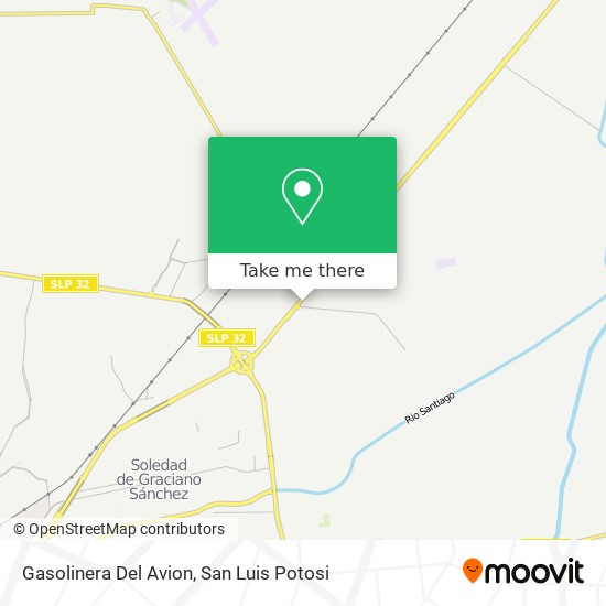 Gasolinera Del Avion map