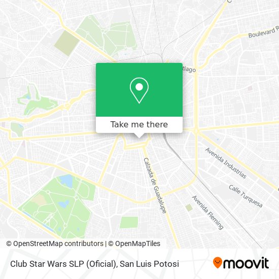 Club Star Wars SLP (Oficial) map