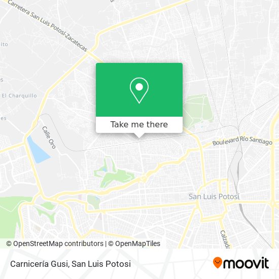 Mapa de Carnicería Gusi
