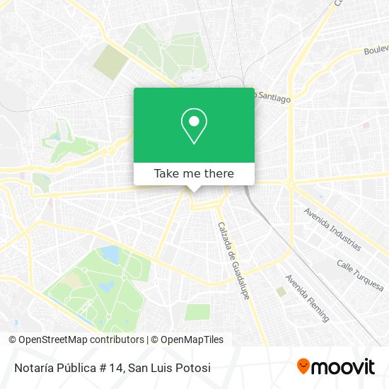 Mapa de Notaría Pública # 14