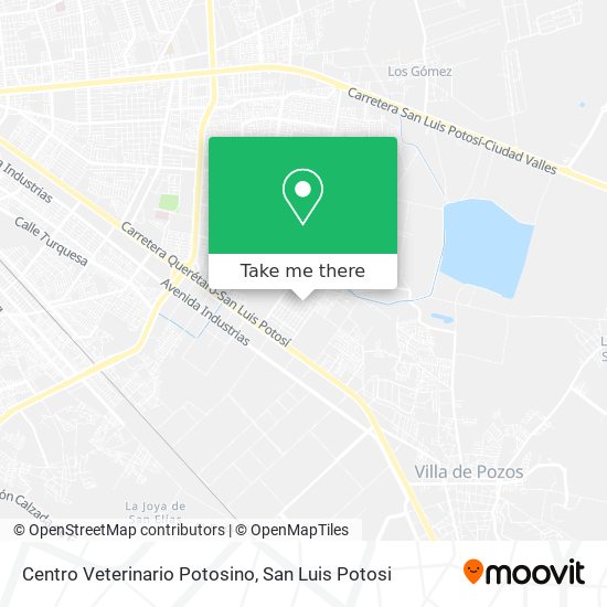 Centro Veterinario Potosino map