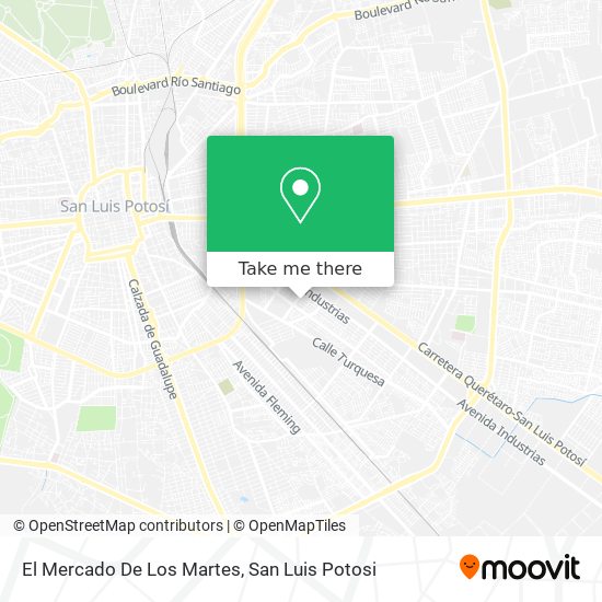 El Mercado De Los Martes map