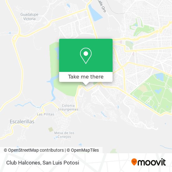 Mapa de Club Halcones