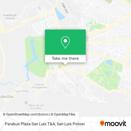 Mapa de Parabus Plaza San Luis T&A
