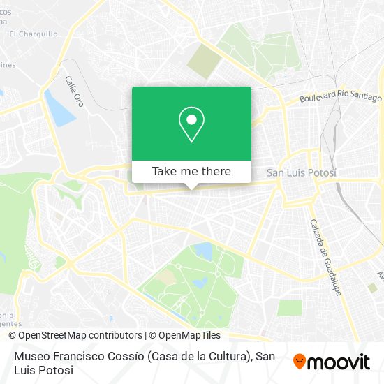 Mapa de Museo Francisco Cossío (Casa de la Cultura)