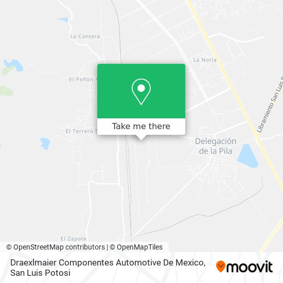 Draexlmaier Componentes Automotive De Mexico map