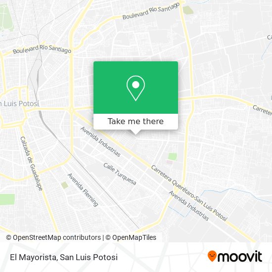 Mapa de El Mayorista