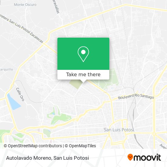 Autolavado Moreno map