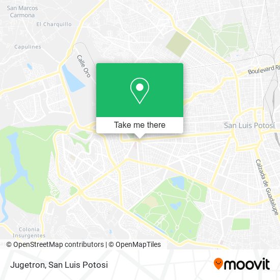 Mapa de Jugetron