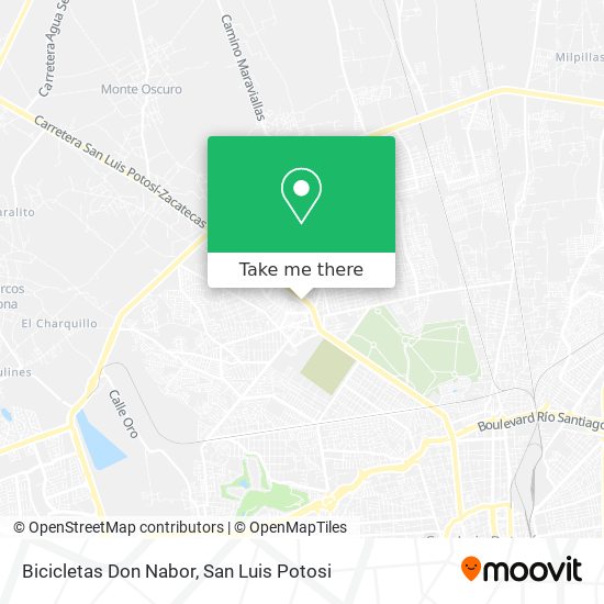 Mapa de Bicicletas Don Nabor