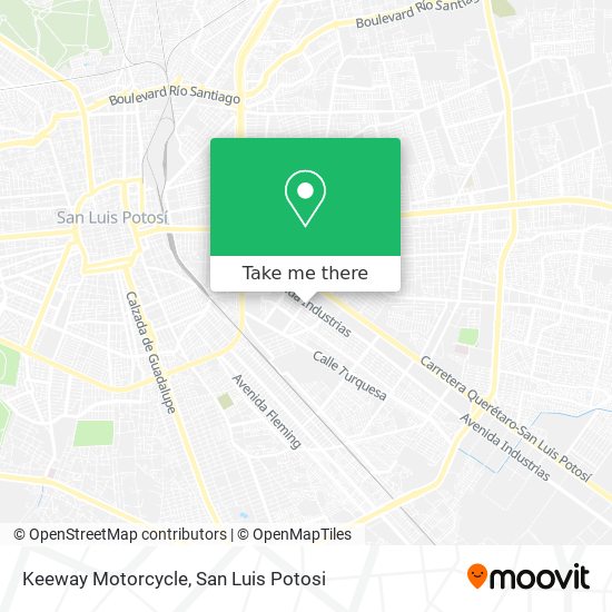 Keeway Motorcycle map