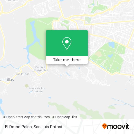 El Domo Palco map