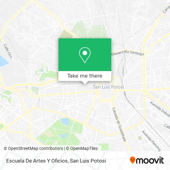 Escuela De Artes Y Oficios map