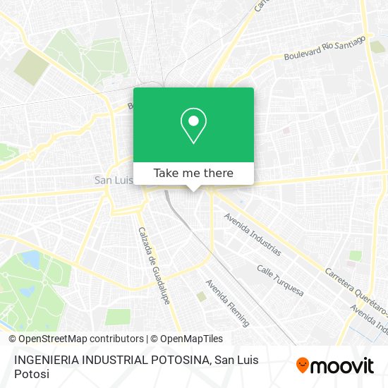 INGENIERIA INDUSTRIAL POTOSINA map
