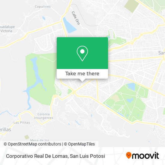 Corporativo Real De Lomas map