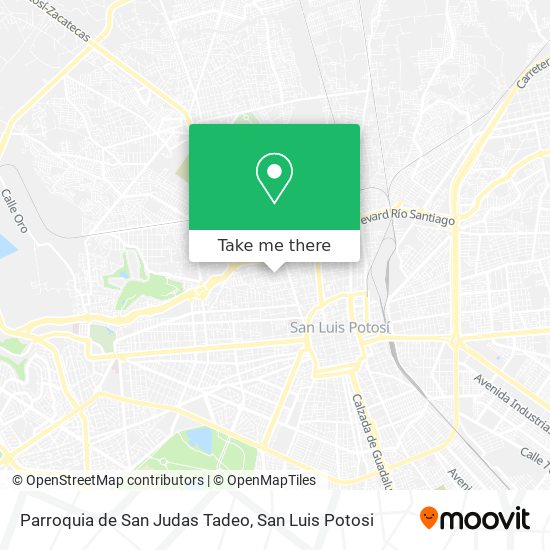 Mapa de Parroquia de San Judas Tadeo