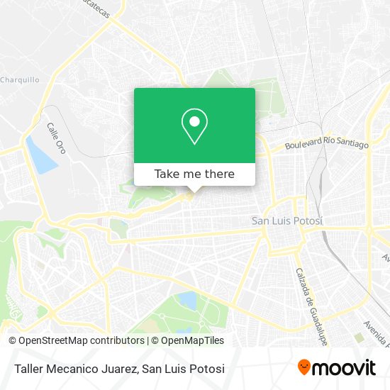 Mapa de Taller Mecanico Juarez