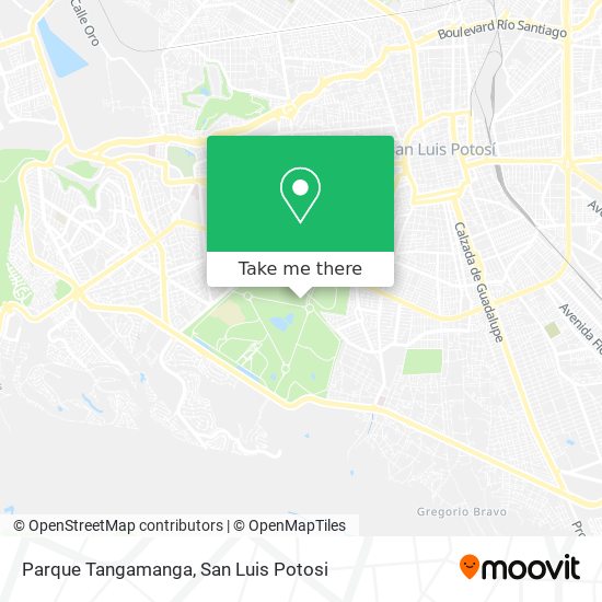 Mapa de Parque Tangamanga