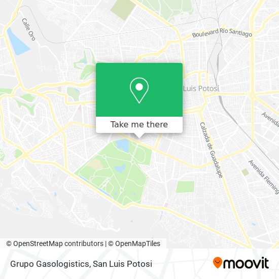 Grupo Gasologistics map